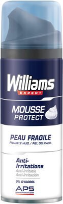 Williams Williams Mousse à Raser Homme Peau Fragile 200ml