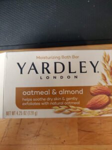 Yardley London oatmeal & almond soap