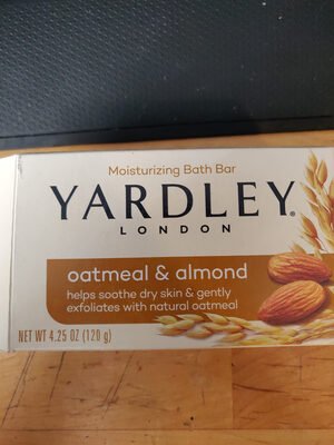 Yardley London oatmeal & almond soap