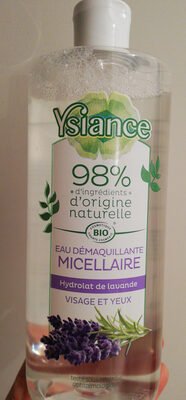Ysiance Eau démaquillantte Micellaire
